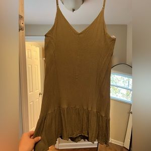 Lulus shift dress, spaghetti straps